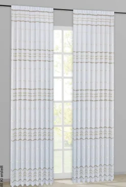POCOline Fertigstore Bella champagner B/L: ca. 300x245 cm