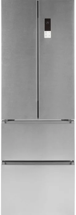 POCOline French-Door Kühl-/Gefrierkombination FD 185-395 EIXDNF Inox B/H/T: ca. 59,5x185x68 cm