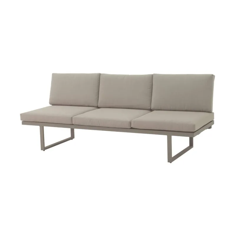 POCOline Gartensitzgruppe Tulum grau Glas