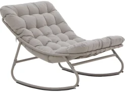POCOline Gartenstuhl beige Polyester B/H/L: ca. 78x74x101 cm