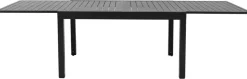 POCOline Gartentisch dunkelgrau Aluminium B/H/L: ca. 90x75x135 cm