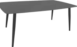 POCOline Gartentisch Lara schwarz Stahlrohr B/H/L: ca. 60x40x105 cm
