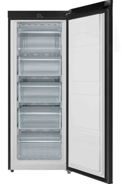 POCOline Gefrierschrank GS142-160ES schwarz B/H/T: ca. 55x142x55 cm