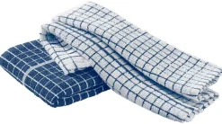 POCOline Geschirrtuch blau Baumwolle B/L: ca. 40x60 cm