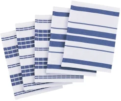 POCOline Geschirrtuch blau Baumwolle B/L: ca. 45x70 cm