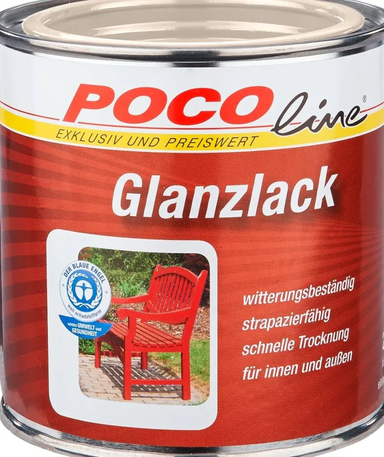 POCOline Glanzlack cremeweiß ca. 0,25 l