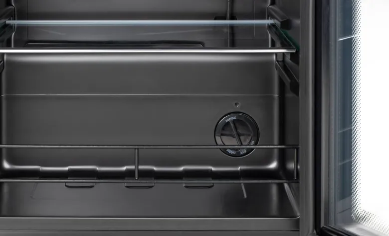POCOline Glastür-Kühlschrank GTK53-44ES schwarz