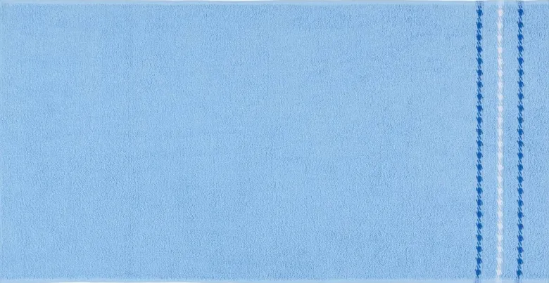 POCOline Handtuch ANNA hellblau Baumwolle B/L: ca. 50x100 cm
