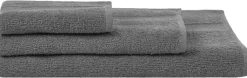 POCOline Handtuch Lia anthrazit Baumwolle B/L: ca. 50x90 cm