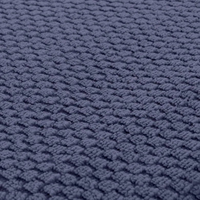 POCOline Handtuch Popcorn dunkelblau Baumwolle B/L: ca. 50x100 cm