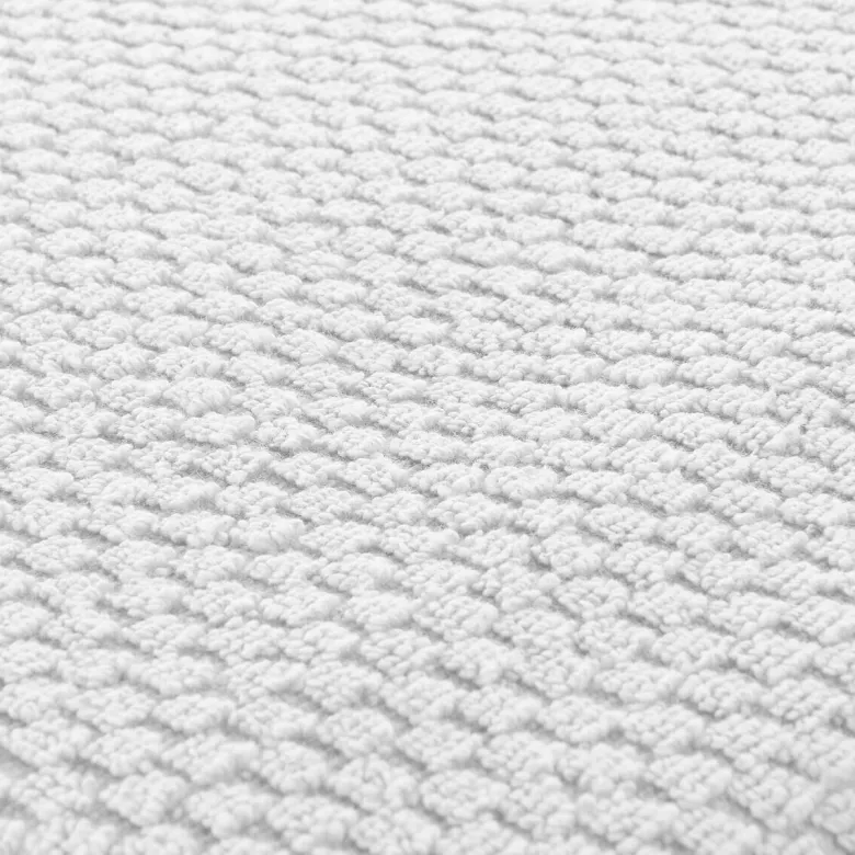 POCOline Handtuch Popcorn weiß Baumwolle B/L: ca. 50x100 cm