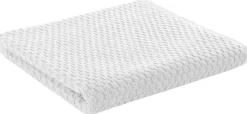 POCOline Handtuch Popcorn weiß Baumwolle B/L: ca. 50x100 cm