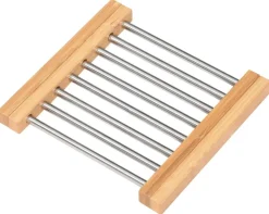 POCOline Haushaltshelfer natur Bambus B/H/L: ca. 21x2x22 cm