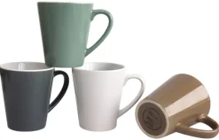 POCOline Kaffeebecher sortiert Steingut