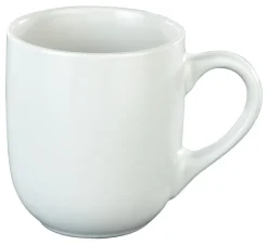POCOline Kaffeebecher weiß Steingut