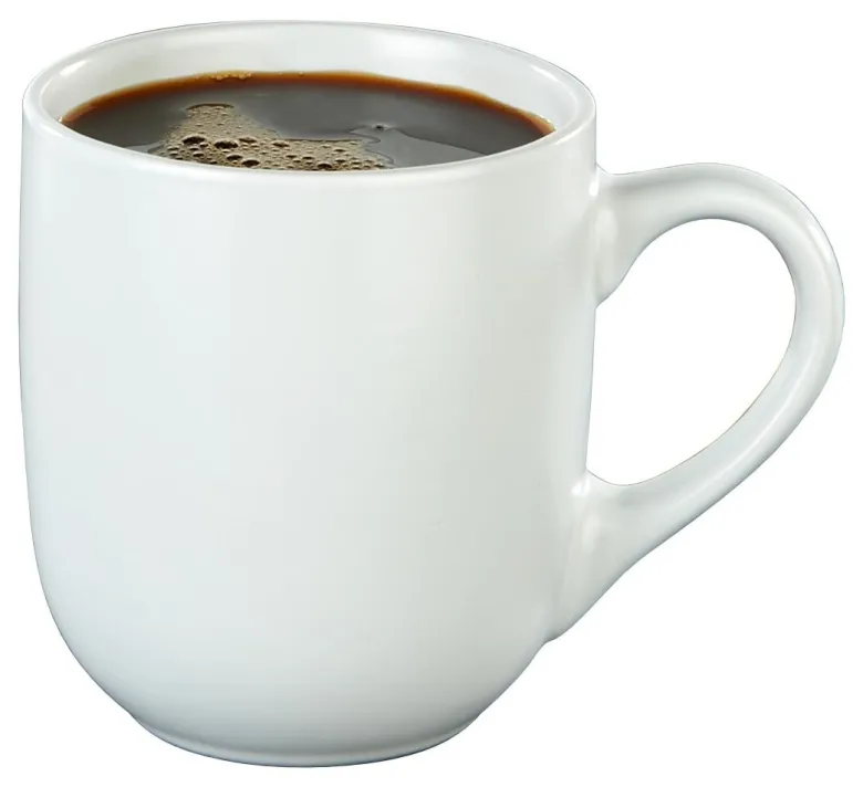 POCOline Kaffeebecher weiß Steingut