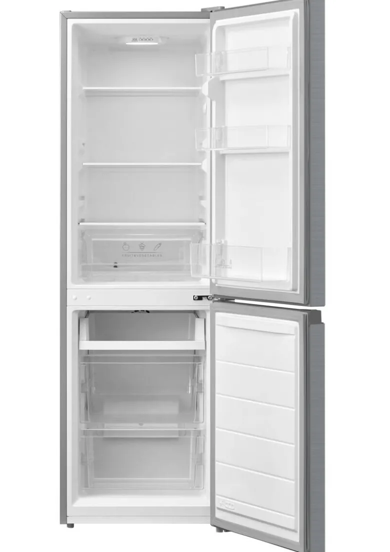 POCOline Kühl-/Gefrierkombination KGK150-173EIXNF Inox B/H/T: ca. 47x150x56,6 cm