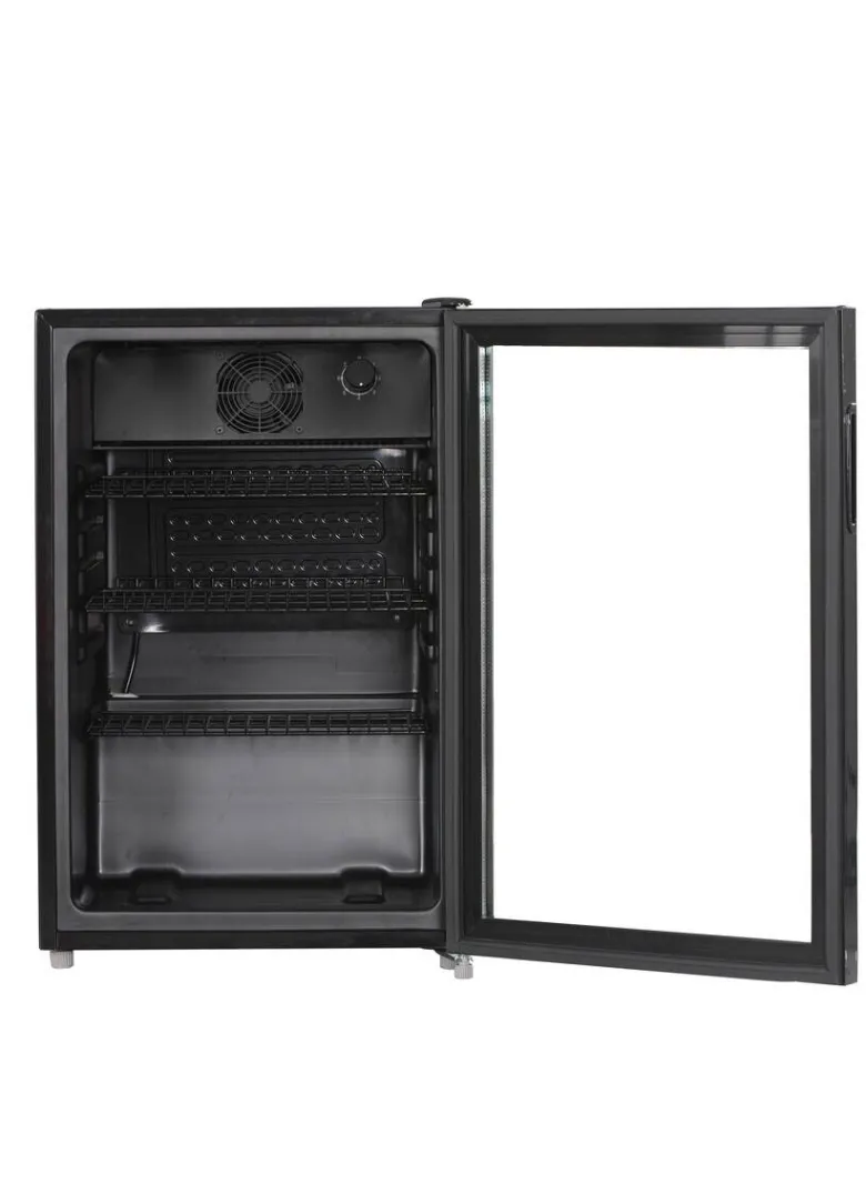POCOline Kühlschrank GTK84-118CS schwarz B/H/T: ca. 54x84x54,5 cm