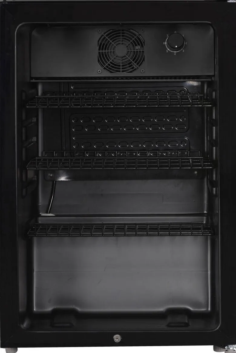 POCOline Kühlschrank GTK84-118CS schwarz B/H/T: ca. 54x84x54,5 cm