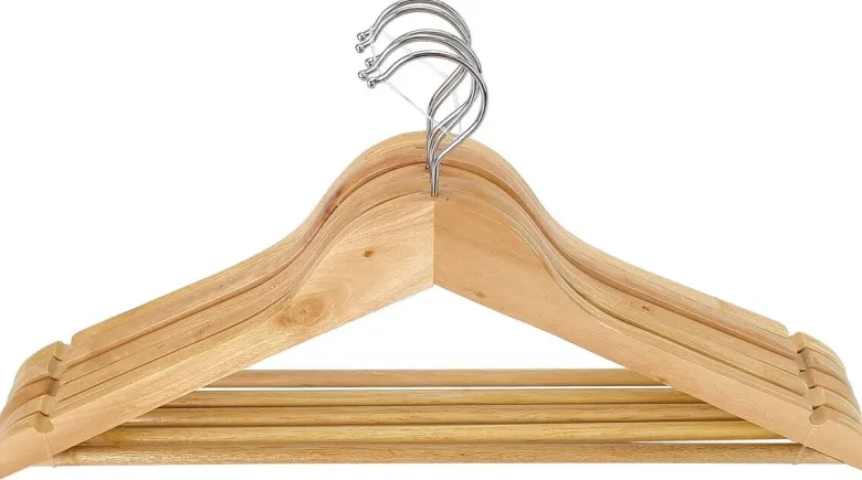 POCOline Kleiderbügel natur Holz