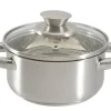 POCOline Kochtopf silber Edelstahl D: ca. 14 cm
