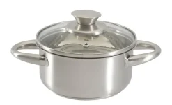 POCOline Kochtopf silber Edelstahl D: ca. 14 cm