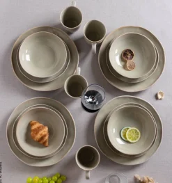 POCOline Kombiservice beige Steingut 1 tlg.