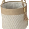 POCOline Korb beige Textil H/D: ca. 25x28 cm