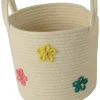 POCOline Korb creme Baumwolle H/D: ca. 24x26 cm