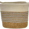 POCOline Korb weiß Baumwolle B/H/L: ca. 25x26x30 cm