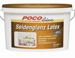 POCOline Latexfarbe weiß ca. 10 l