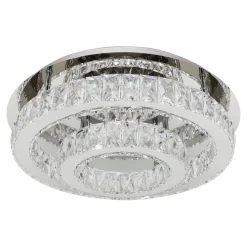 POCOline LED-Deckenleuchte Hanna Metall B/H/L: ca. 50x15,5x50 cm