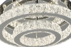 POCOline LED-Deckenleuchte Hanna Metall B/H/L: ca. 50x15,5x50 cm