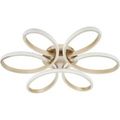 POCOline LED-Deckenleuchte Inga B/H/D: ca. 60x8x60 cm