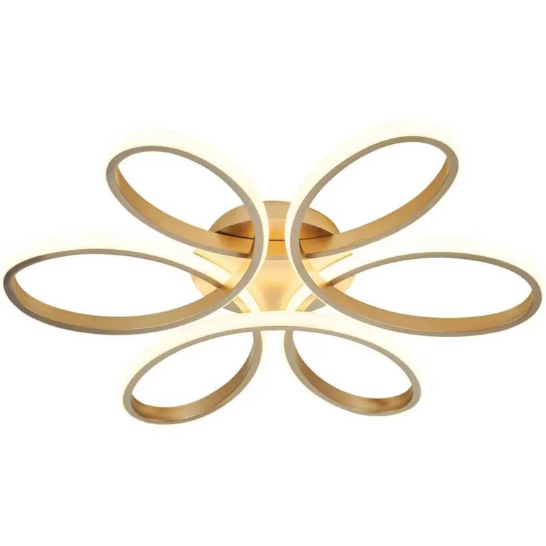 POCOline LED-Deckenleuchte Inga B/H/D: ca. 60x8x60 cm