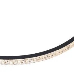 POCOline LED-Deckenleuchte Mica mattschwarz Metall Acryl B/H/L: ca. 50x12,5x77,5 cm