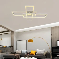 POCOline LED-Deckenleuchte Yara schwarz Kunststoff Metall B/H/L: ca. 69,4x11,5x99,2 cm