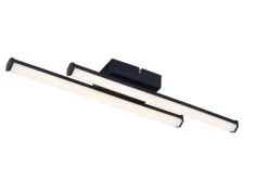 POCOline LED-Deckenleuchte Zehra schwarz Kunststoff B/H/L: ca. 7x5x44,5 cm