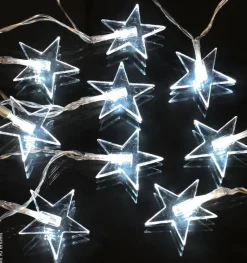 POCOline LED-Lichterkette kaltweiß Kunststoff L: ca. 300 cm