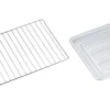 POCOline Mini-Backofen silber Glas B/H/L: ca. 42,6x35,7x51,1 cm ca. 30 l