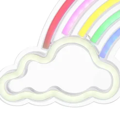 POCOline Neon Wandleuchte Rainbow multicolor B/H: ca. 40x42 cm