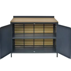 POCOline Outdoor-Küchenmodul anthrazit Aluminium B/H/L: ca. 110x89x61,5 cm