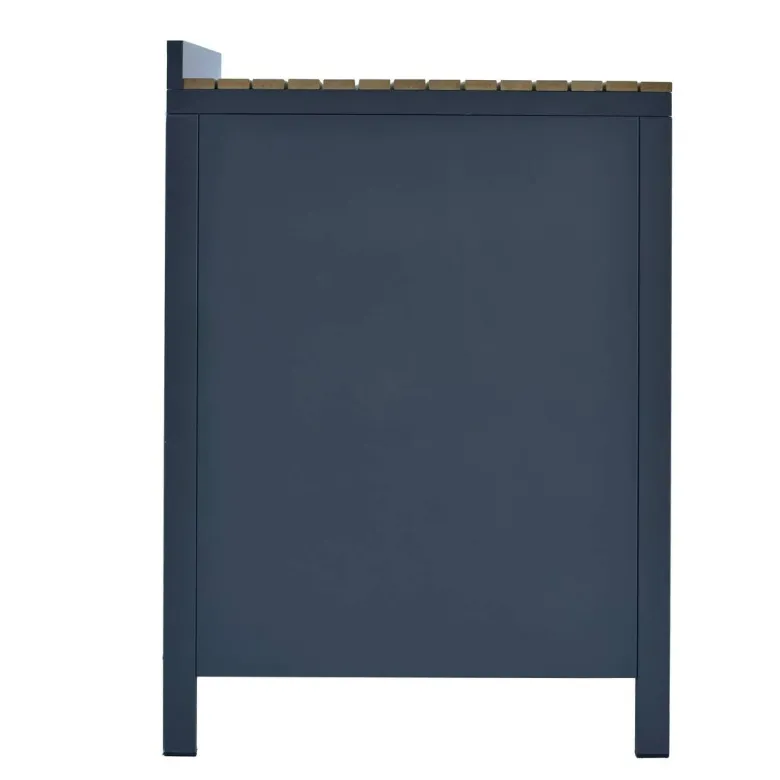 POCOline Outdoor-Küchenmodul anthrazit Aluminium B/H/L: ca. 110x89x61,5 cm