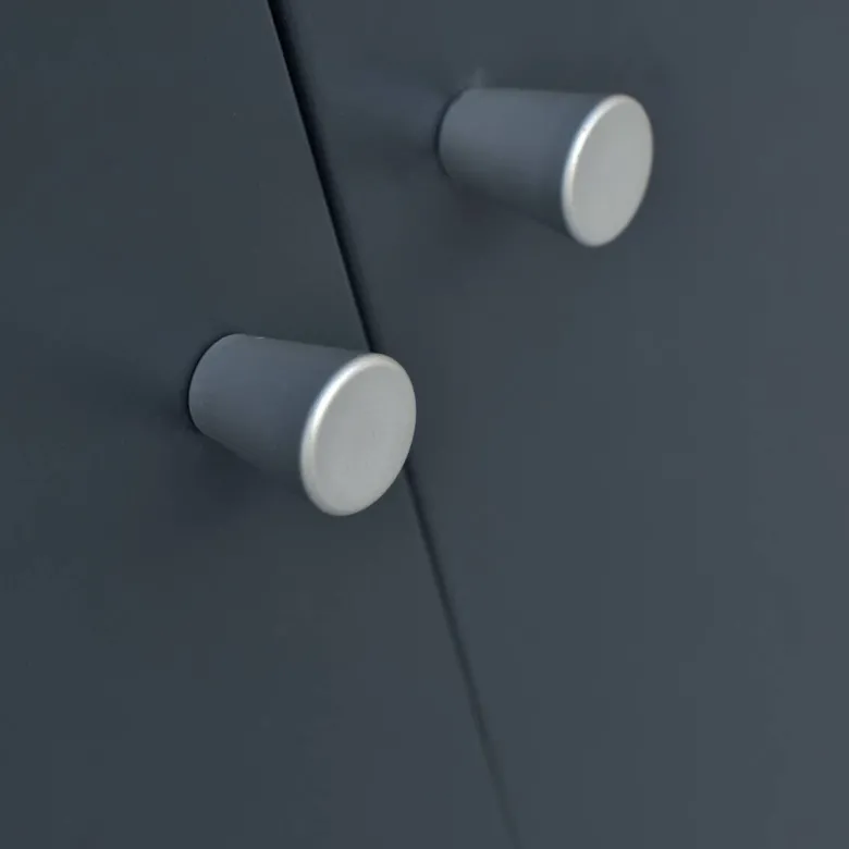 POCOline Outdoor-Küchenmodul anthrazit Aluminium B/H/L: ca. 110x89x61,5 cm