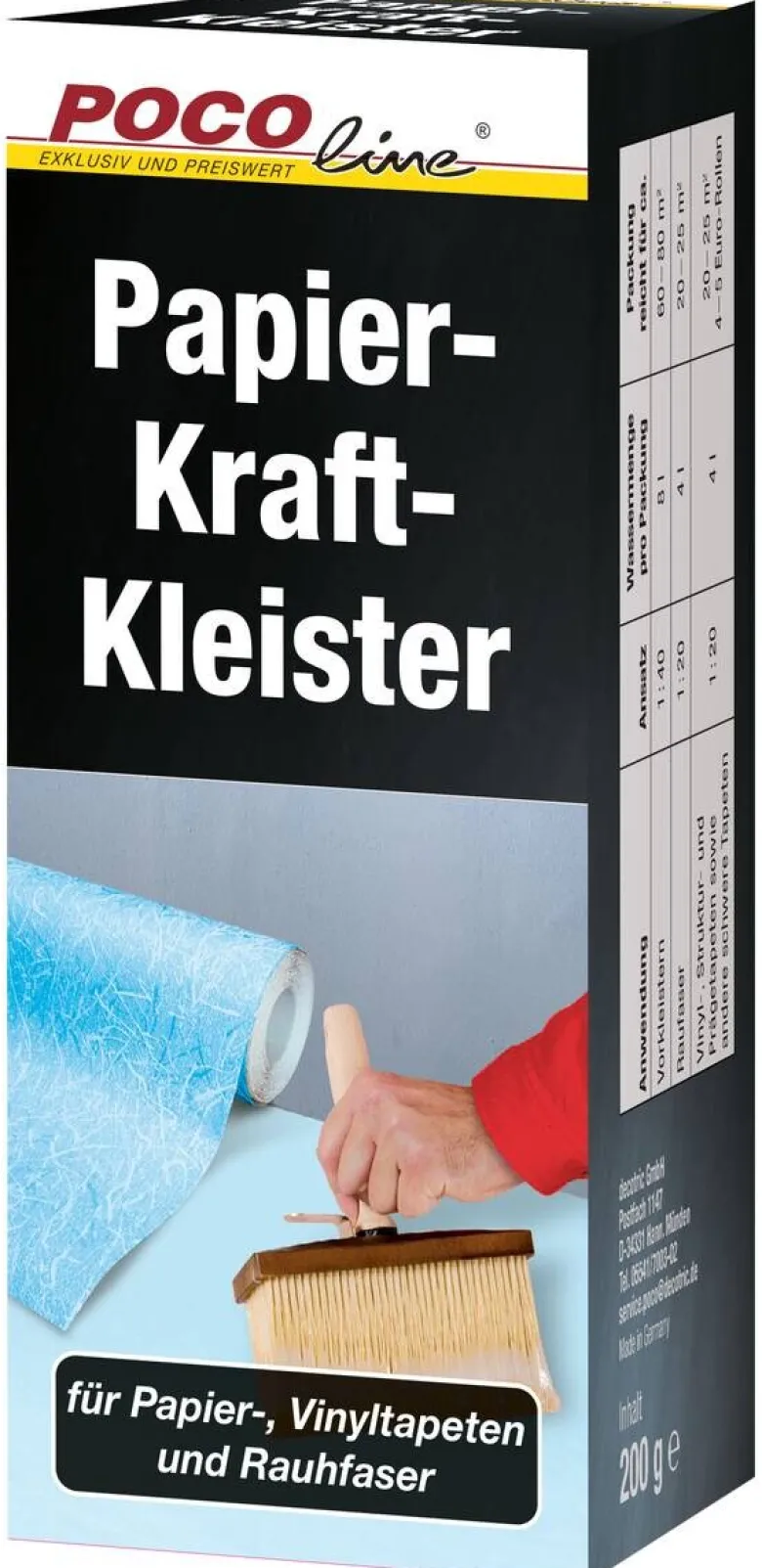 POCOline Papier-Kraftkleister ca. 0,2 kg