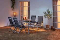 POCOline Patioset grau Alu