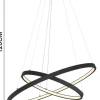 POCOline Pendelleuchte Agneta schwarz Metall Kunststoff D: ca. 50 cm