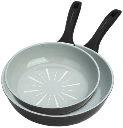 POCOline Pfannenset grau Aluminium 2 tlg.