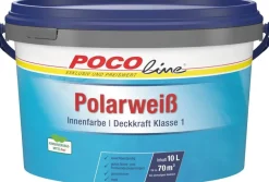 POCOline Raumfarbe weiß ca. 10 l