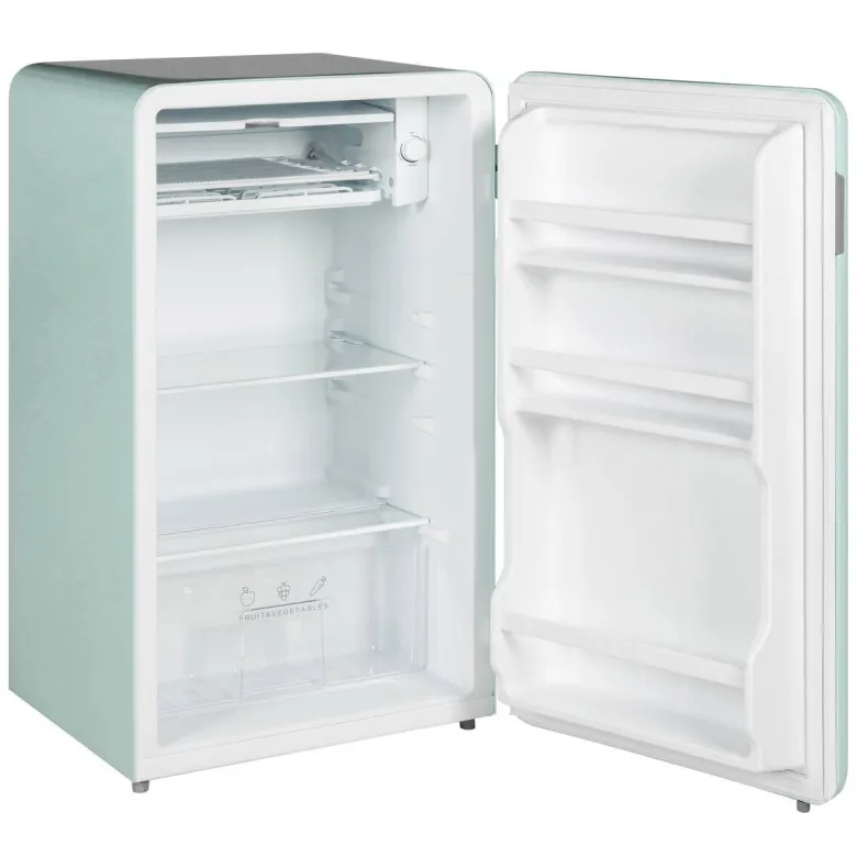 POCOline Retro Kühlschrank KS84-93ESG Jade B/H/T: ca. 49x84x46 cm